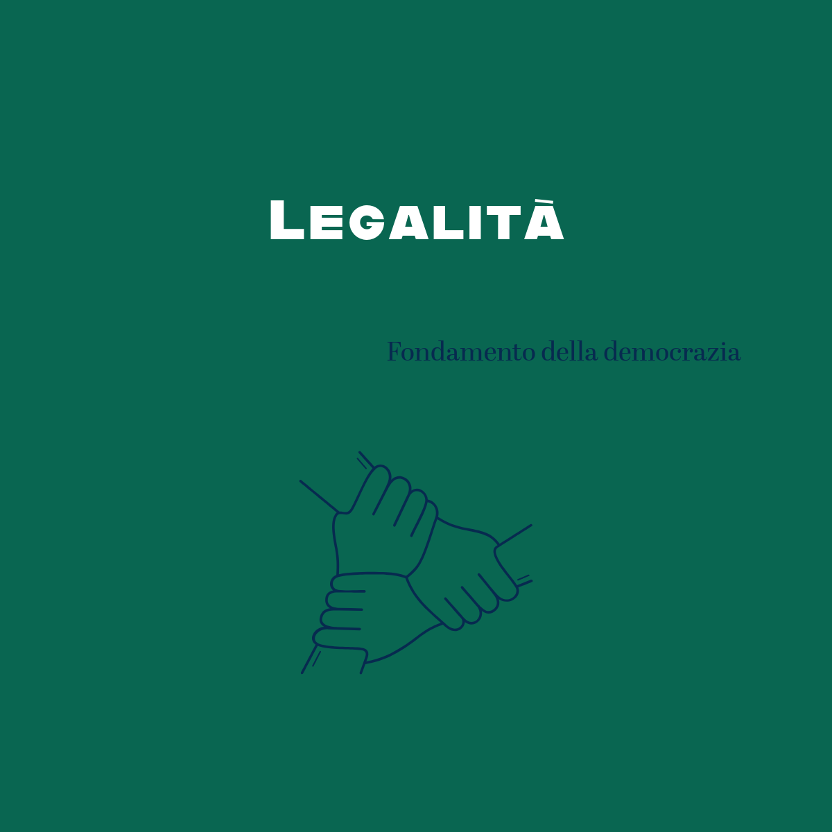 Legalità, fondamento della democrazia